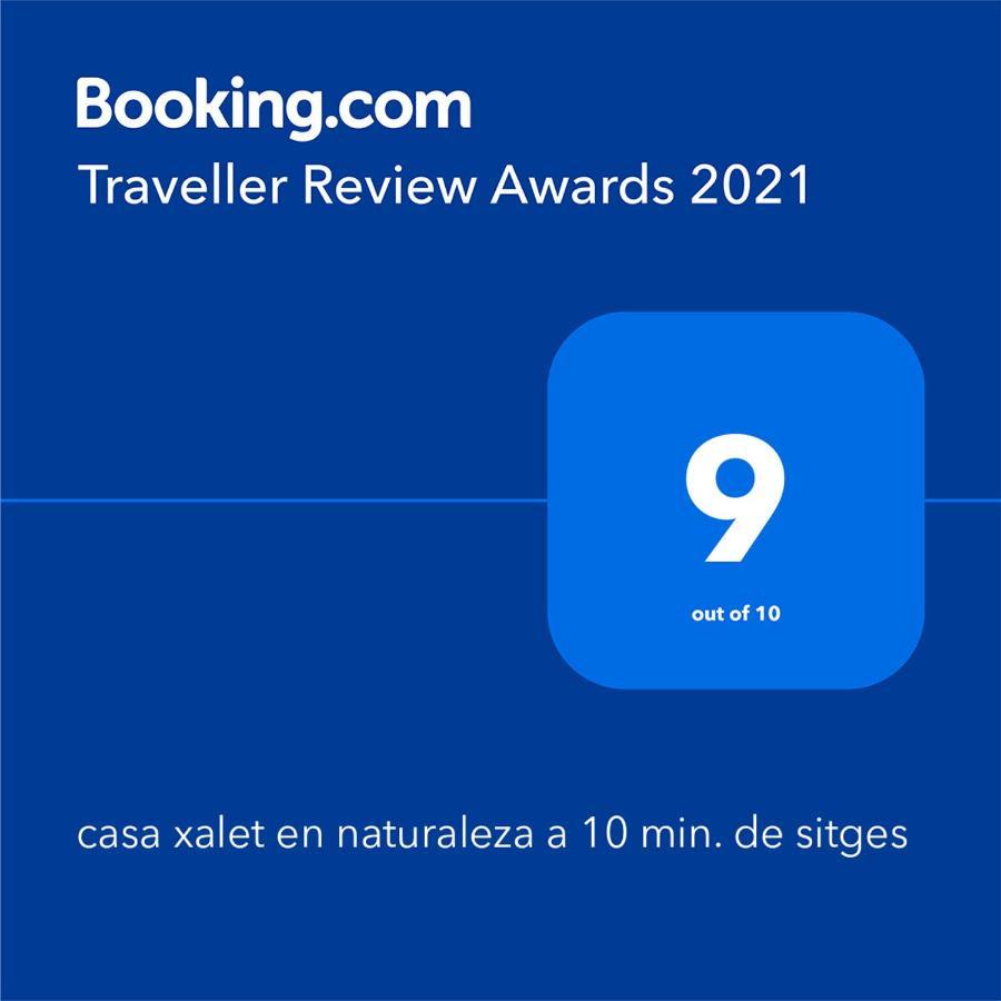 Вилла Casa Xixella A 15 Min De Sitges Оливелья Экстерьер фото